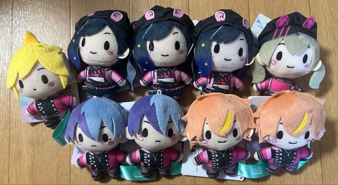プロセカ ビビバス ふわぷちマスコット ぬいぐるみ　Awakening Beat プロジェクトセカイ カラフルステージ！ feat. 初音ミク ふわぷち