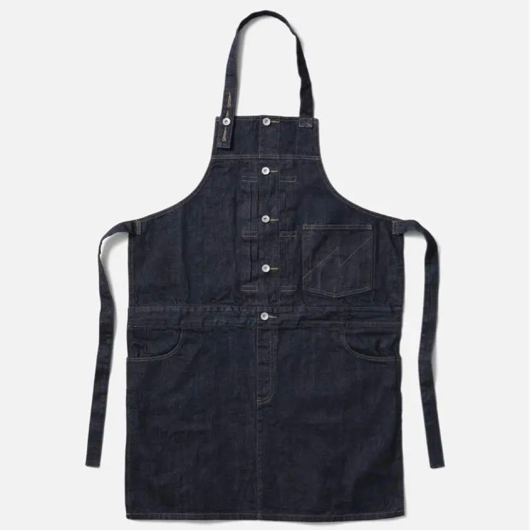 NEIGHBORHOOD DENIM APRON エプロン LOGO NEIGHBORHOOD 