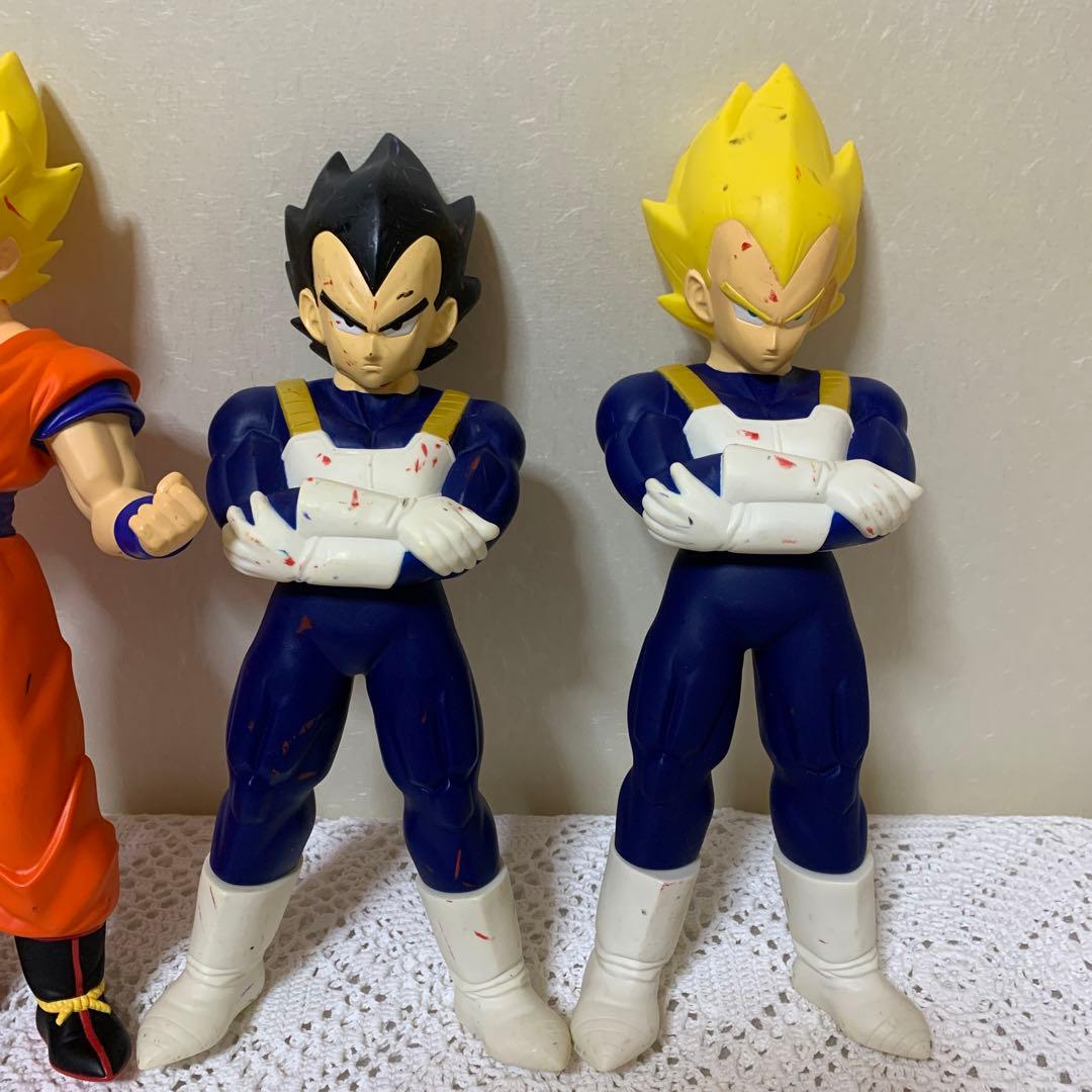 ドラゴンボール フィギュア ソフビ 孫悟空 ベジータ 4体セット - メルカリ