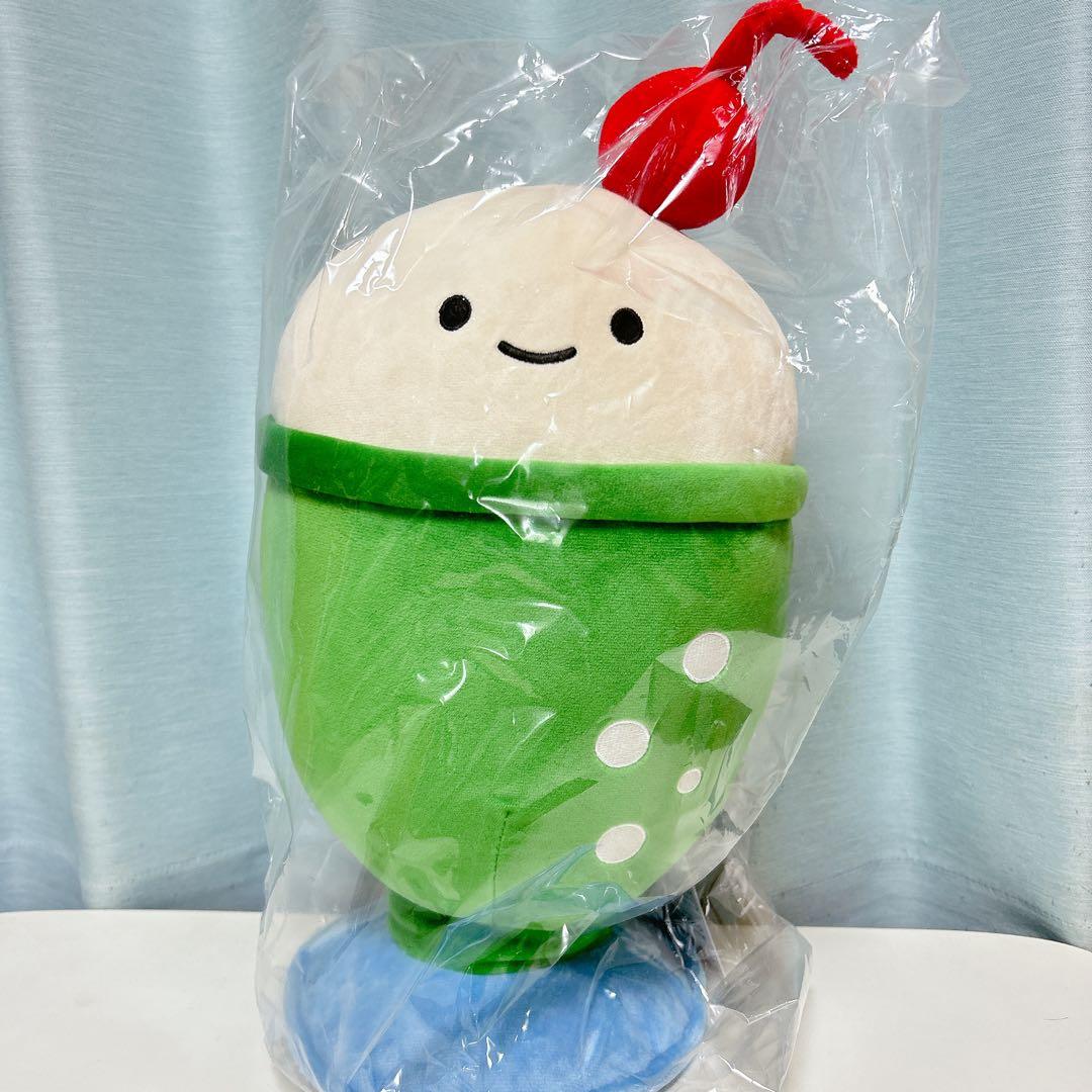にっこりーノパーク ポップアップ おおきなぬいぐるみ クリームソーダ