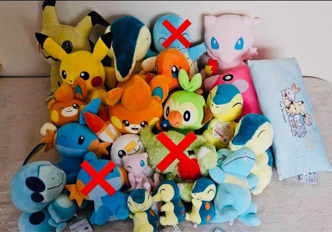ポケモンぬいぐるみ.クッション【全てタグ付き】 - メルカリ