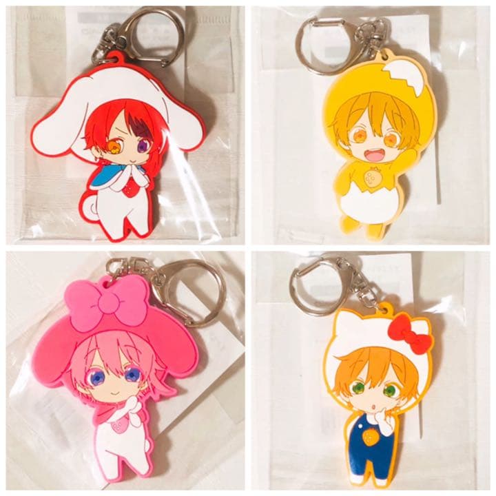 新品☆すとぷり☆サンリオ☆ラバーキーホルダー☆4点セット - メルカリ