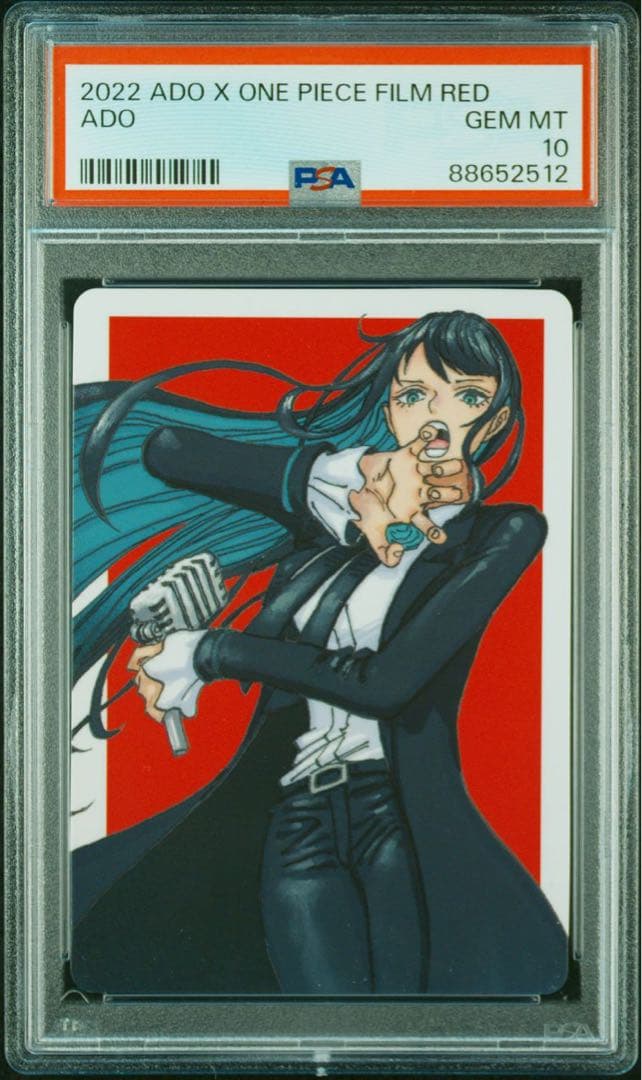 2022 ADO X ONE PIECE FILM RED PSA10 - メルカリ