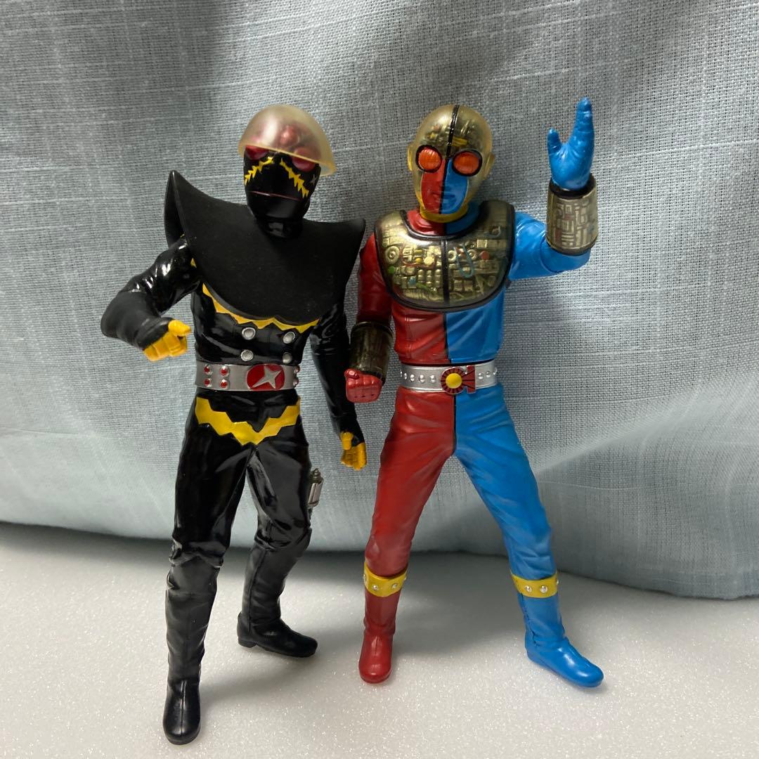 ソフビ魂 かキカイダー01・ハカイダー - メルカリ