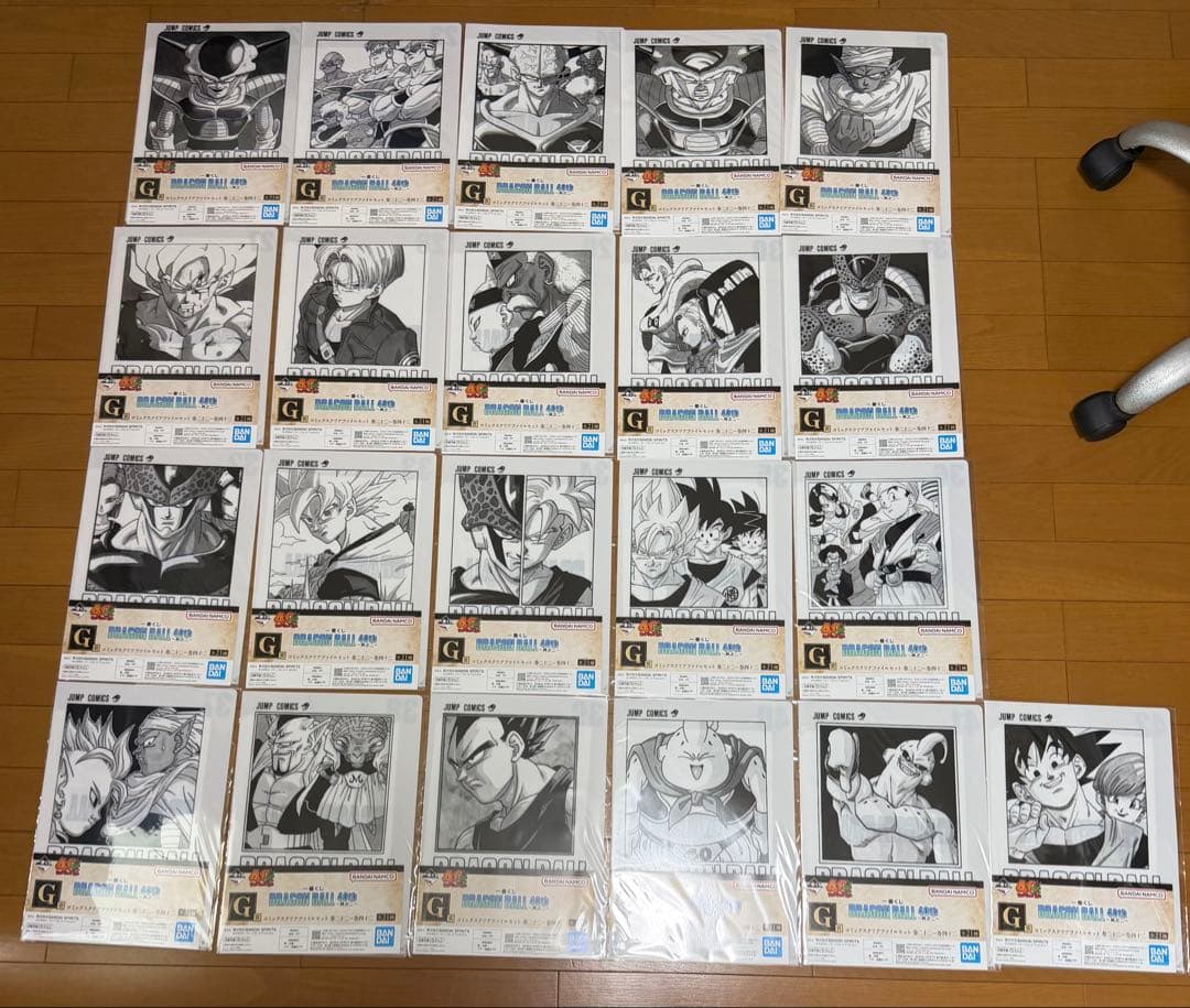 ✨DRAGONBALL40周年クリアファイルコンプリート✨セット計21個 ✨DRAGONBALL40周年クリアファイルコンプリート✨セット計21個
