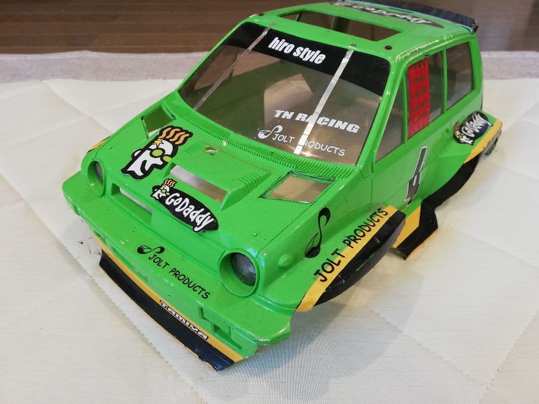 1/10 タミヤ GF-01 シティターボ オプション多数 メカ付きジャンク