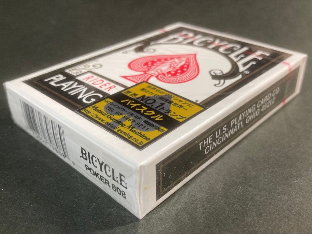 未開封)(赤シール)(Ohio)Bicycle 黒 トランプ - メルカリ