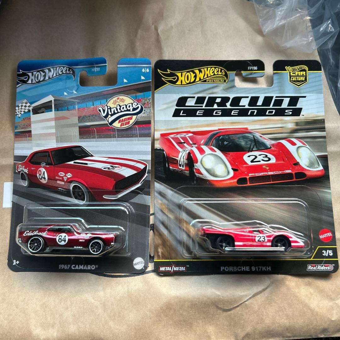 Hot Wheelくじ A賞 1967カマロ ポルシェ917KH - メルカリ
