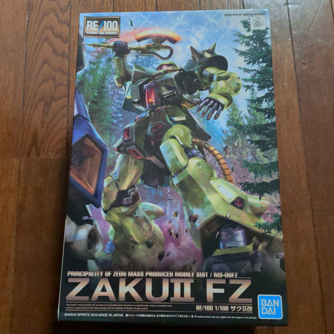 ロボット BANDAI RE/100 ZAKU II FZ 1/100 RE/100 Zaku II FZ | ShokuninGunpla