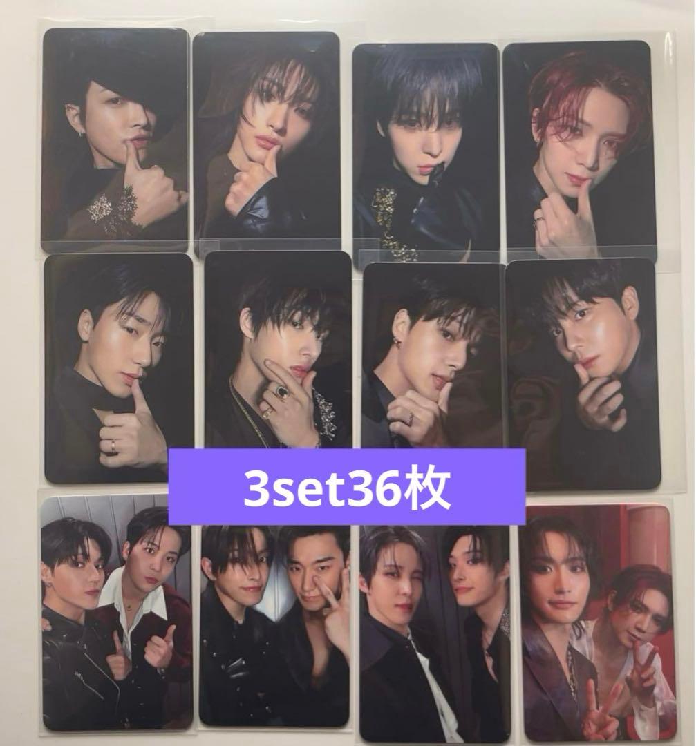 ateez makestar ラキドロ ユニットトレカ 12枚 3set36枚 - メルカリ