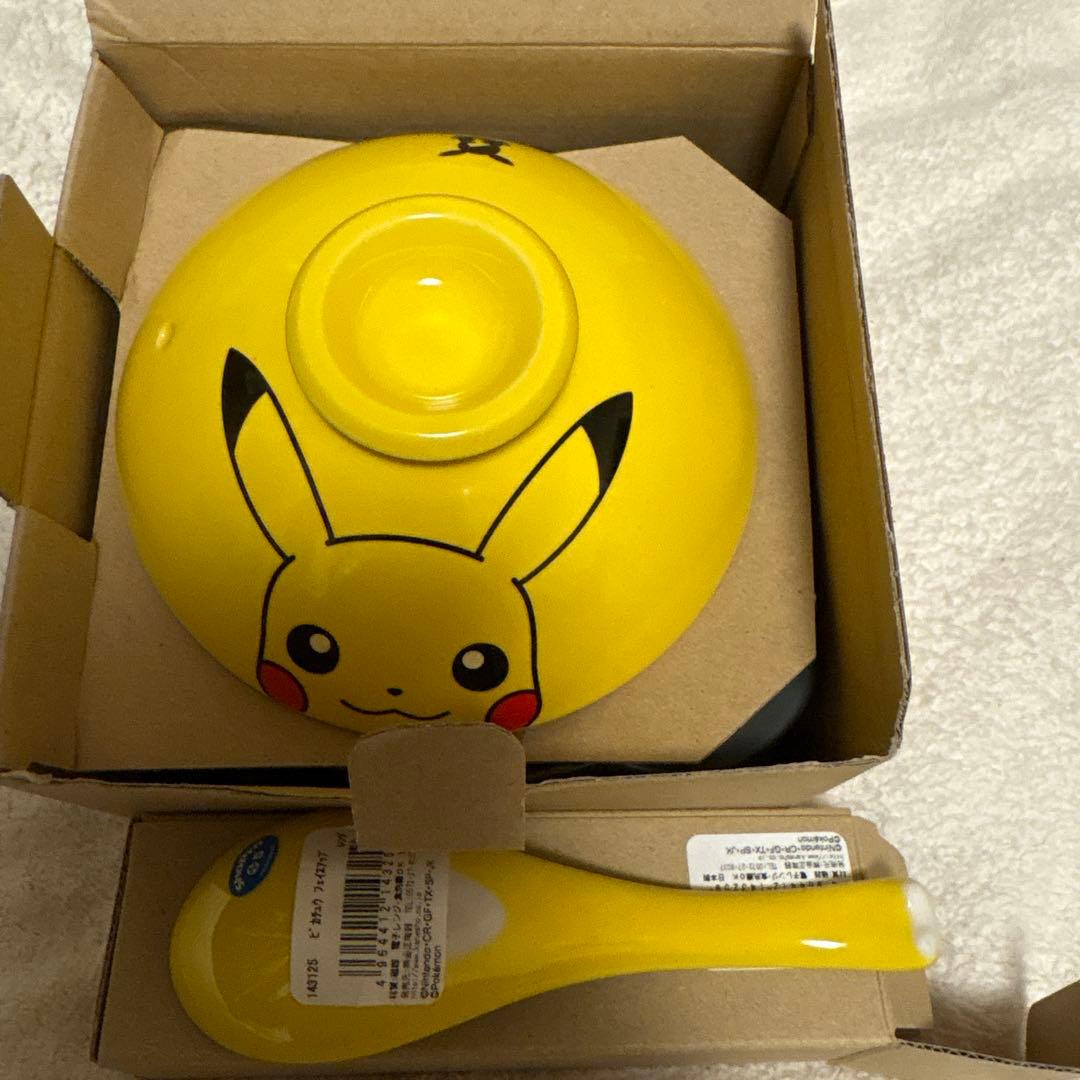 ポケモンセンター ピカチュウフェイスアップ 土鍋 レンゲセット - メルカリ