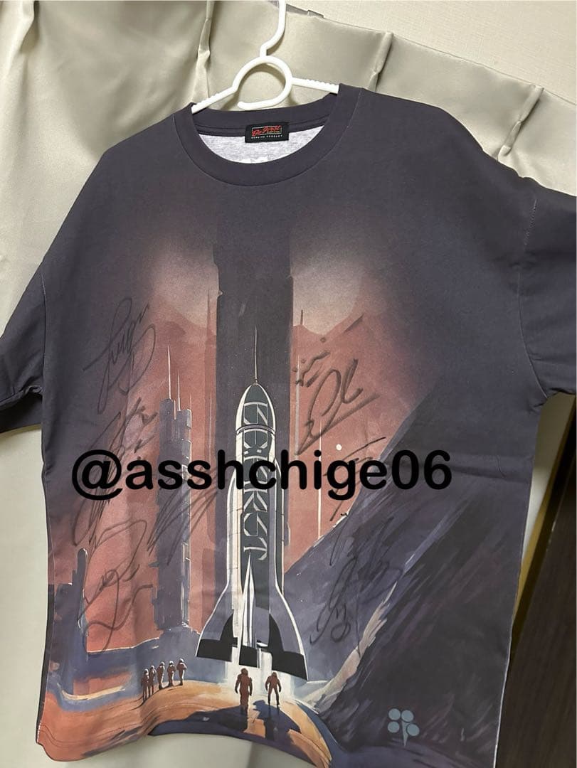 BE:FIRSTオンラインくじB賞メンバー全員直筆サイン入りTシャツ BE:FIRST DOME TOUR 2024-2025 “2:BE“ 2:BE BE:FIRST DOME TOUR