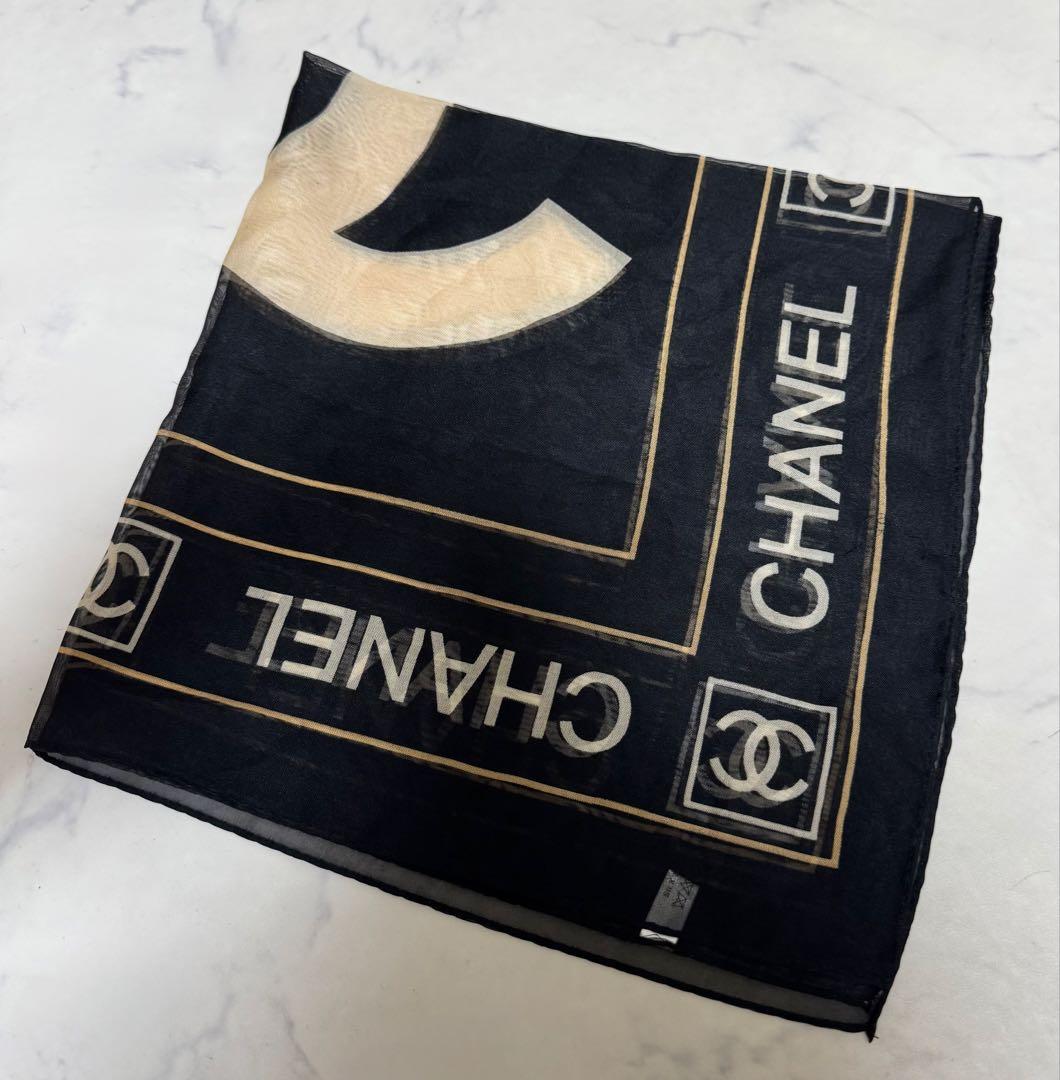 シャネル スカーフ ノベルティ シャネル(CHANEL)シャネル ロゴ スカーフ ノベルティ スカーフ 衣料品