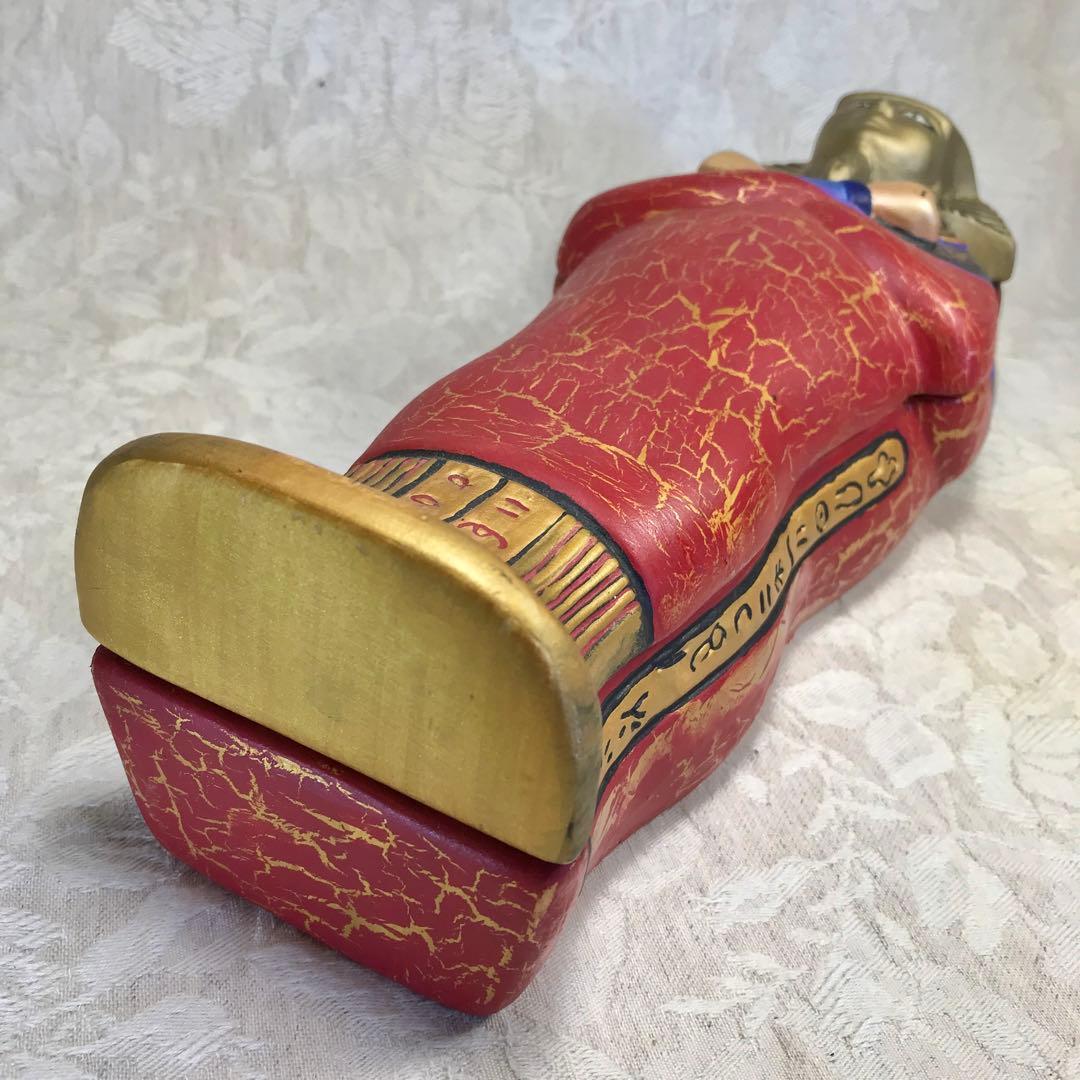 ツタンカーメン王墓 棺 オブジェ 置物 小物入れ 古代エジプト文明