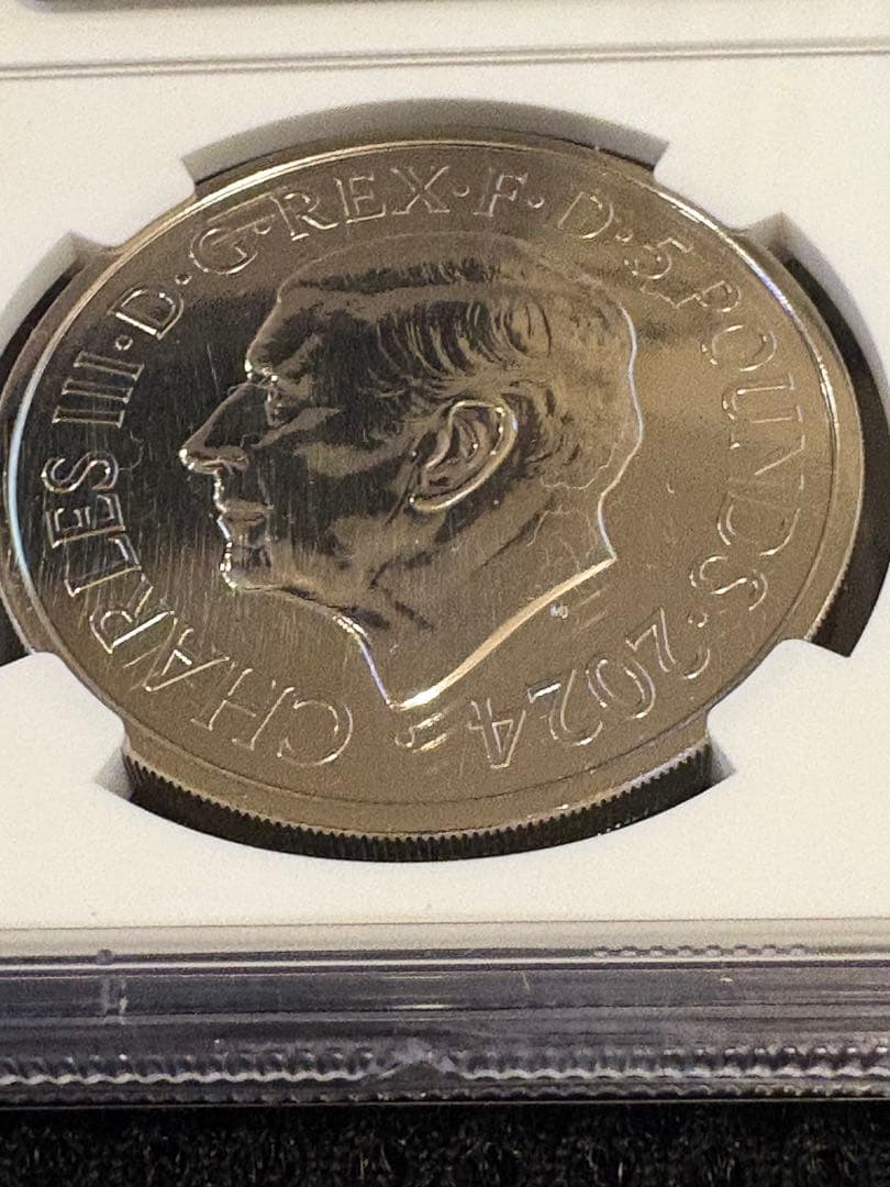 2024 英国 £5 テューダービーストNGC MS69 DPL - メルカリ