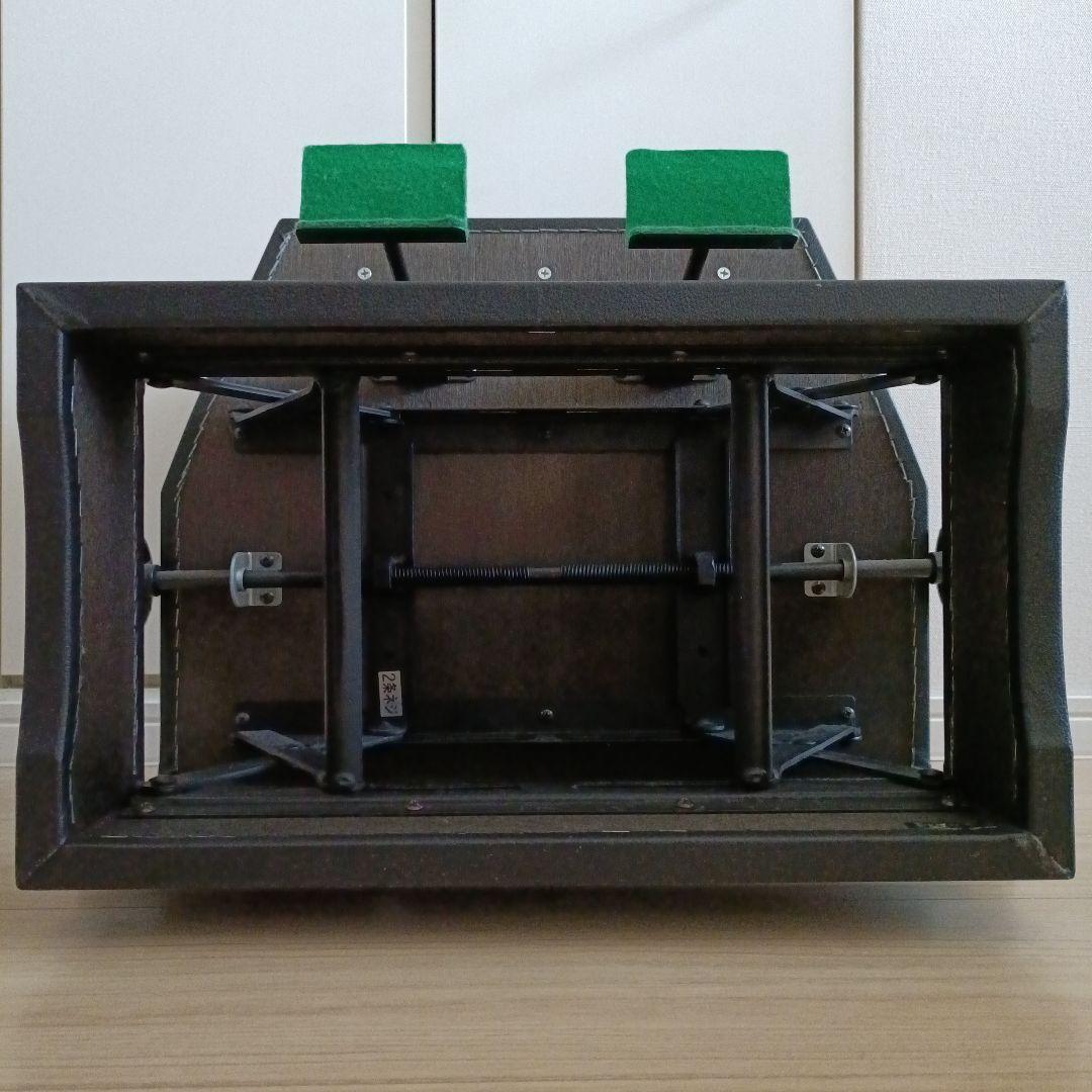 吉澤(PEACOCK) ピアノ補助ペダル AX-100 銀ペダル 黒 取説付 吉澤