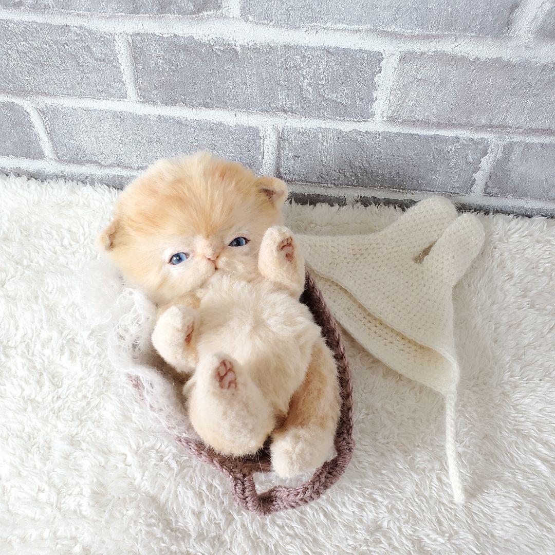 作家様 猫 ネコ テディベア ぬいぐるみ アーティストベア アートドール
