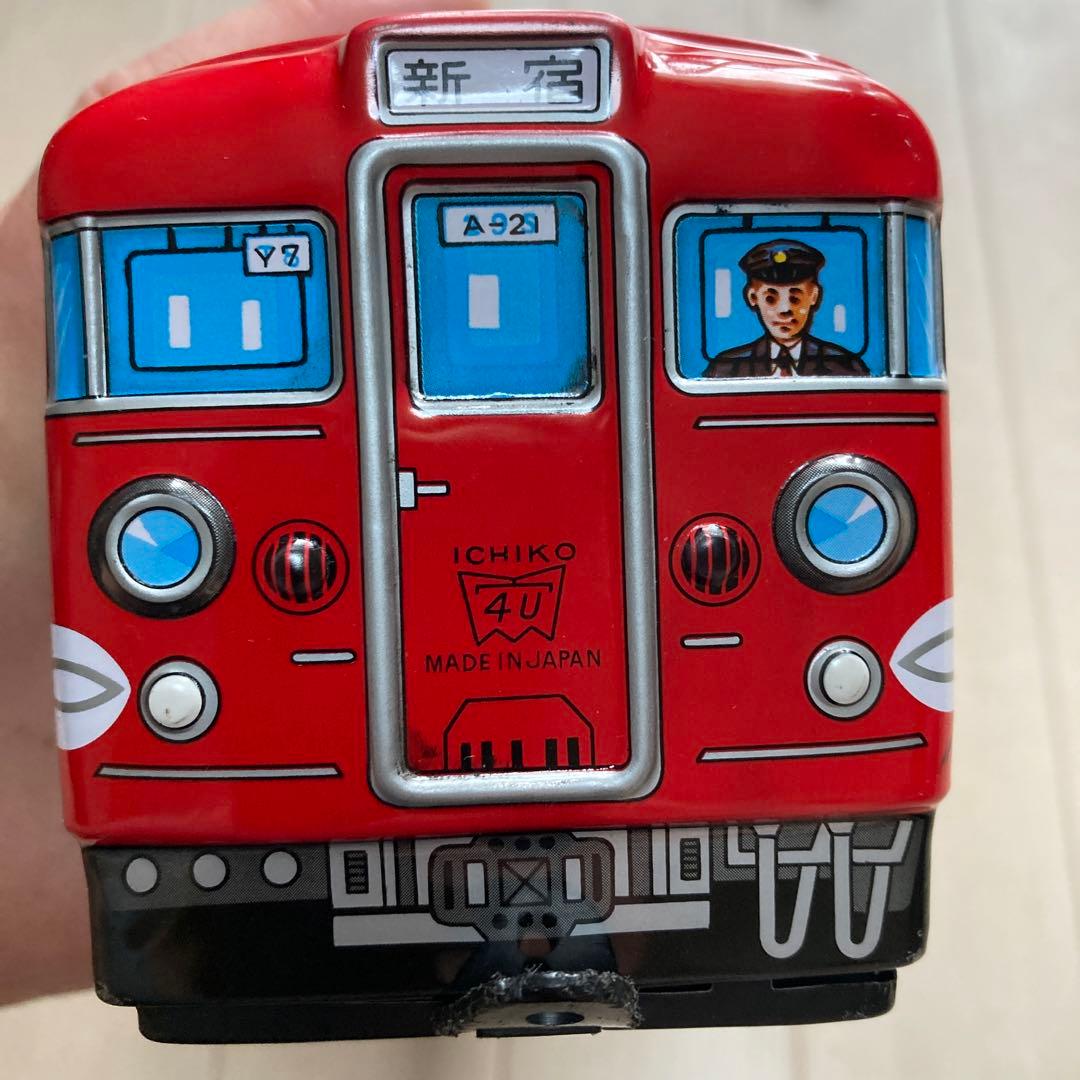 イチコー おもちゃ ブリキ 電車 レトロ 新宿 日本製 - メルカリ