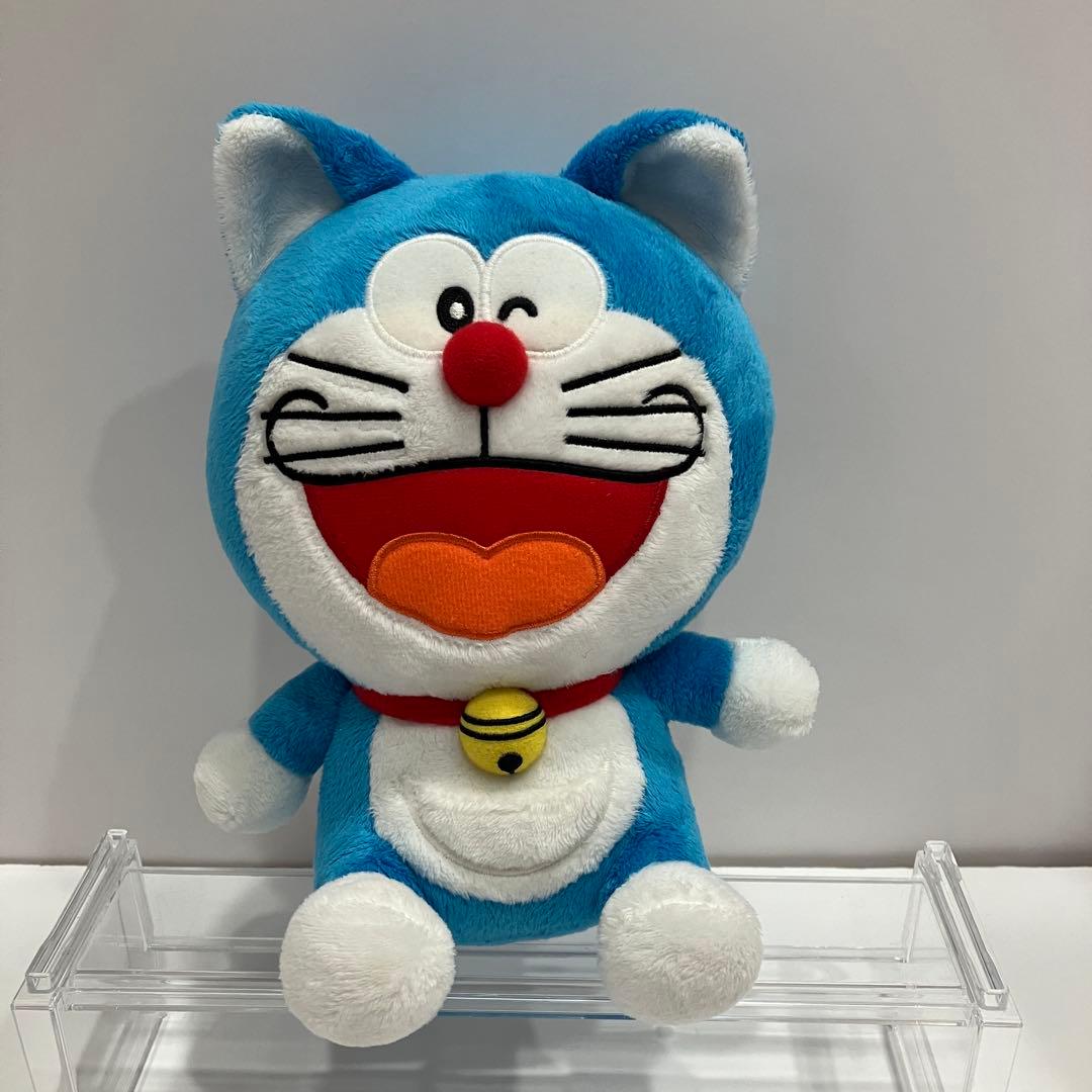 ドラえもん 耳付き ぬいぐるみ レア 平成レトロ - メルカリ