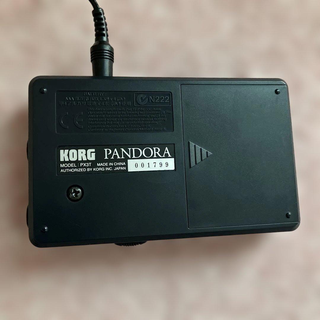 KORG PANDORA PX3T コルグ パンドラ マルチエフェクター - メルカリ