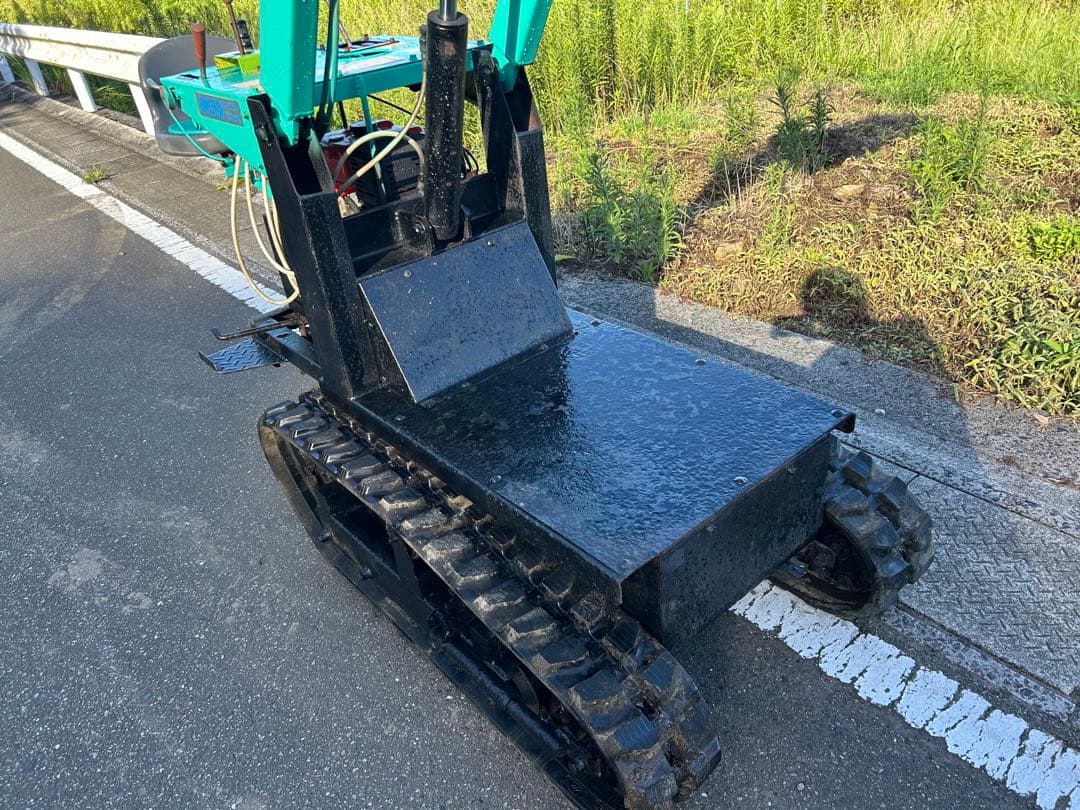 田中製作所ローダー6ps MST150 油圧ショベルミニローダー動画あり