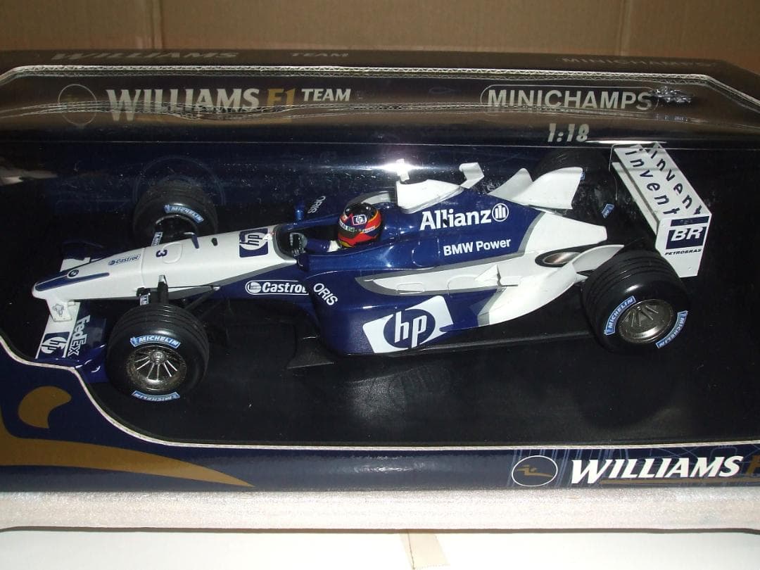 ウィリアムズ SHOWCAR 2003 モントーヤ ミニチャンプス 1／18