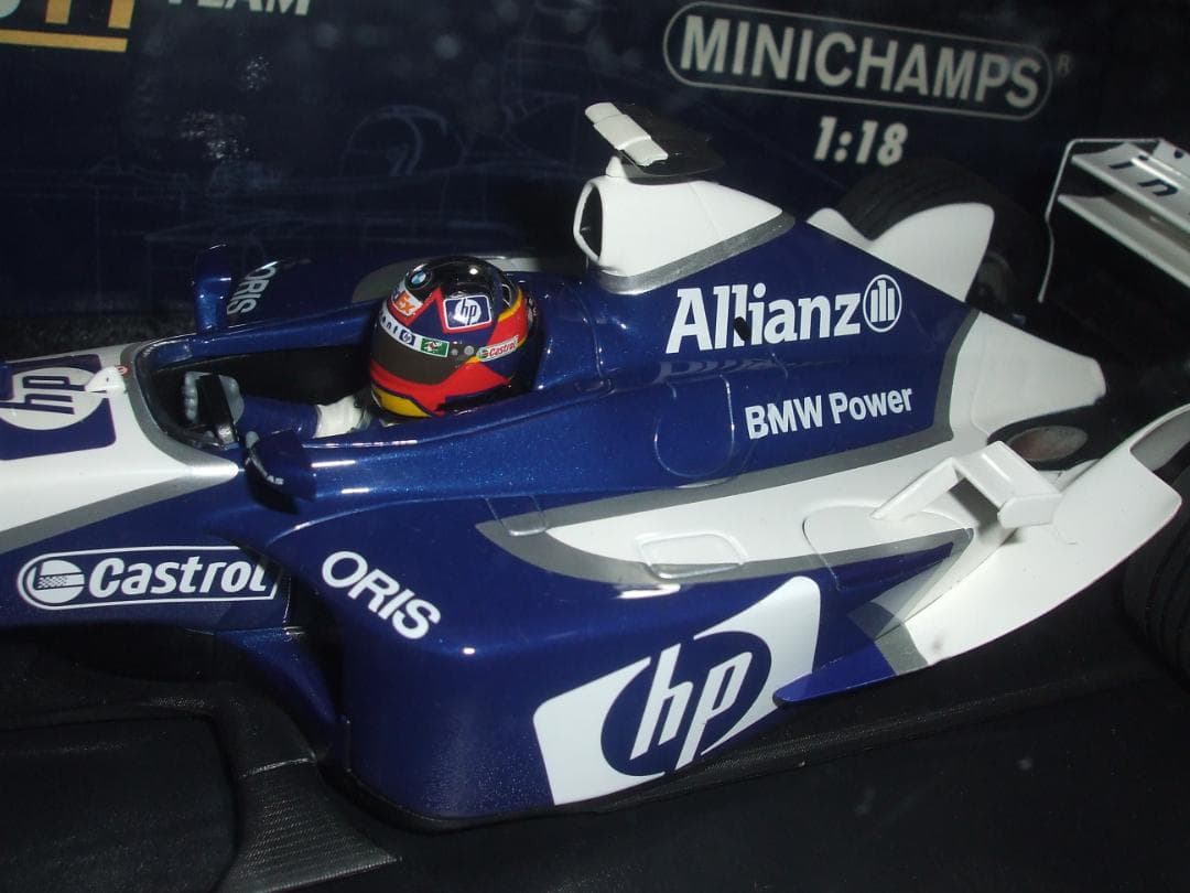 ウィリアムズ SHOWCAR 2003 モントーヤ ミニチャンプス 1／18