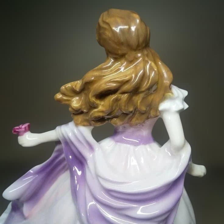 ROYAL WORCESTER：レイチェル フィギュリン 陶器 置物 Royal Worcester