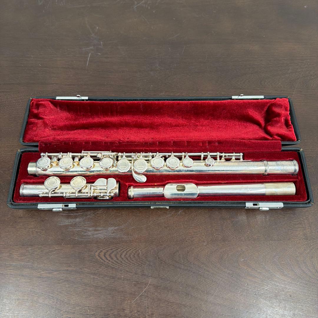YAMAHA フルート 311 SILVER刻印 Yamaha YFL-311 Silver Plated Flute Nickel Silver working Musical