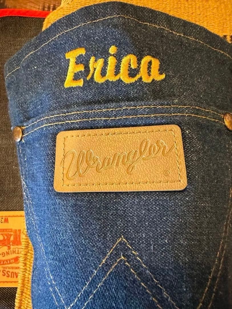 レア】ビンテージ ラングラー ソックス インテリア 刺繍 - メルカリ