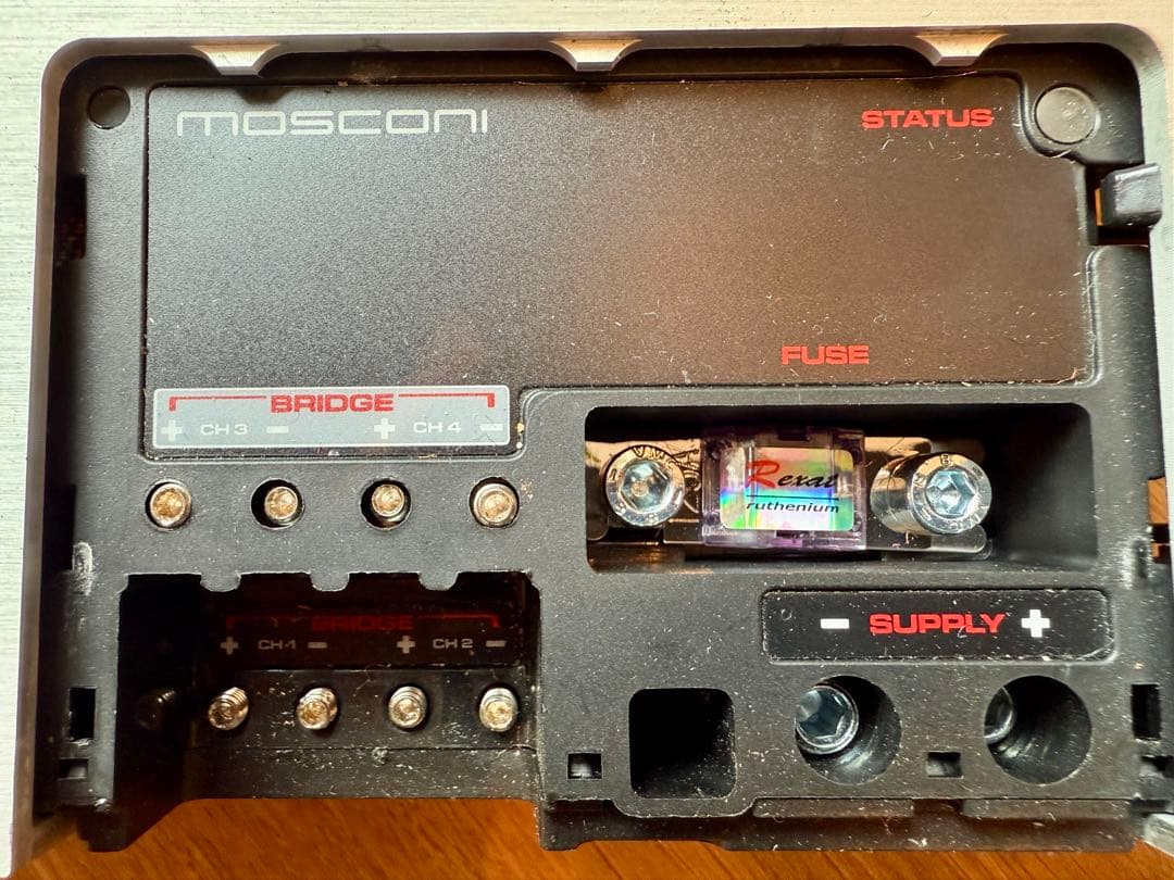 元箱•説明書付】MOSCONI GLADEN ZERO4 4ch AB級アンプ - メルカリ