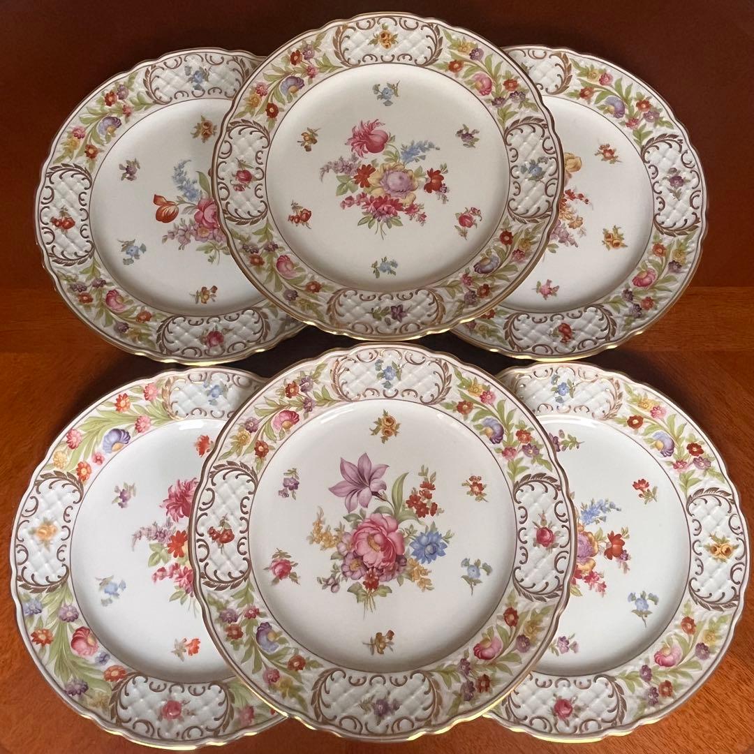 希少品】ドイツ製 シューマンババリア☆ドレンデンフラワー☆豪華な