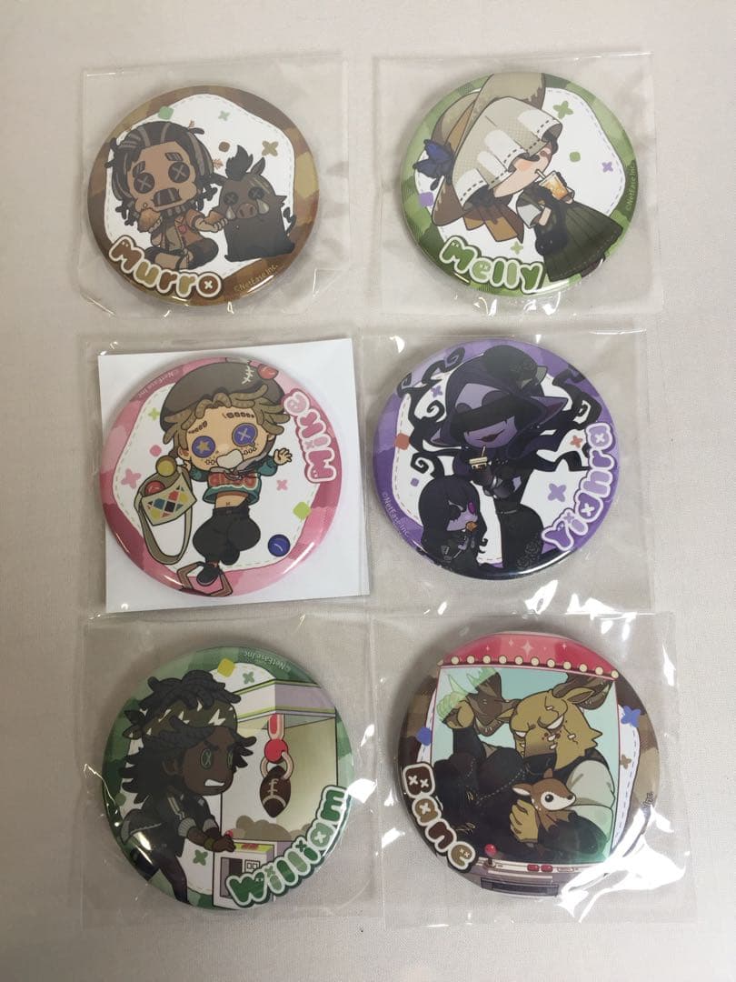 b-966 未開封 第五人格 休日のおでかけ 缶バッジ 全14種セット GiGO