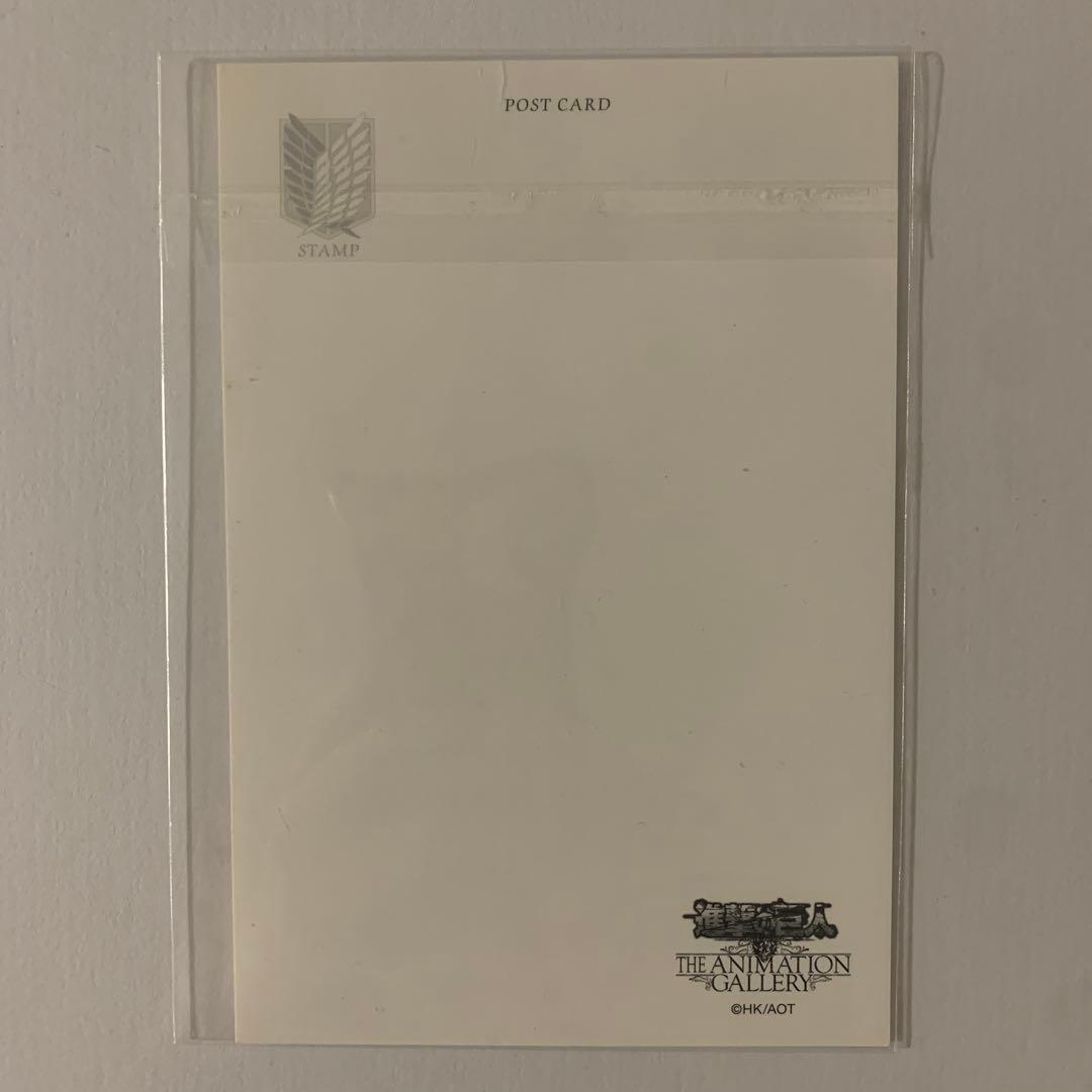 進撃の巨人 激レア リヴァイ 原画展 サイン入り ポストカード - メルカリ