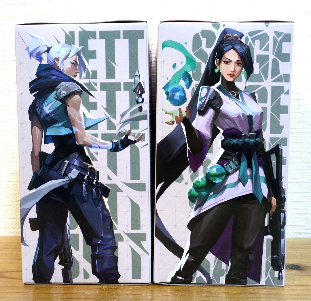 VALORANT モニタートップフィギュア ジェット＆セージ 2種セット
