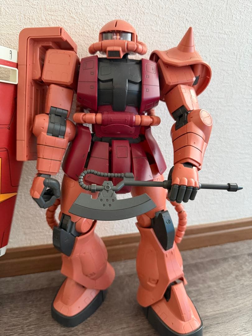 ガンプラ ガンダム、シャア専用ザクメガサイズモデルセット　ジャンク完成品 メガサイズモデル シャア専用ザク (1/48) (ガンプラ) - ホビーサーチ
