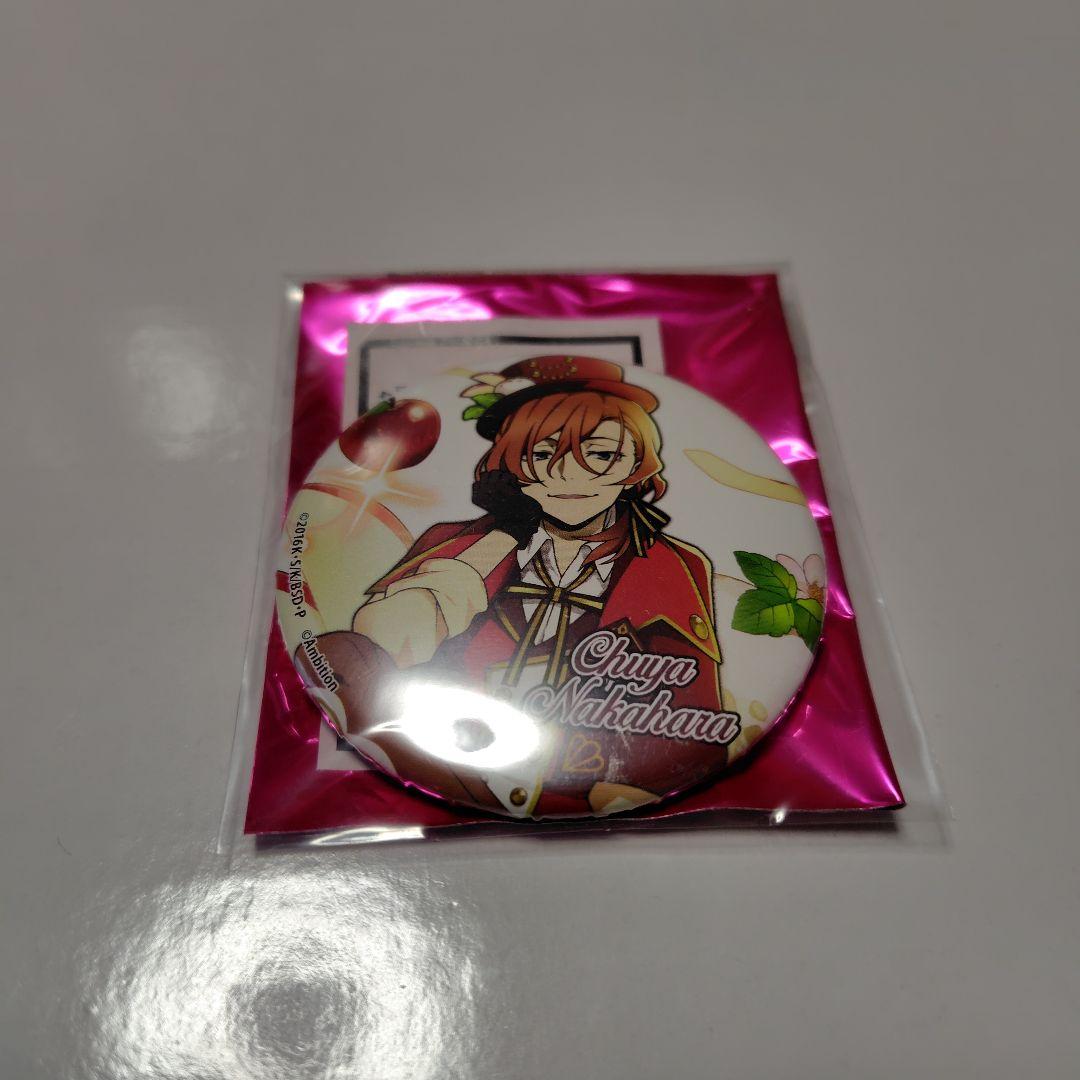 文豪ストレイドッグス　文スト コラボカフェ本舗 迷ヰ犬怪奇譚　 缶バッジ 中原 文豪ストレイドッグス 迷ヰ犬怪奇譚×コラボカフェ本舗 - COLLABO CAFE