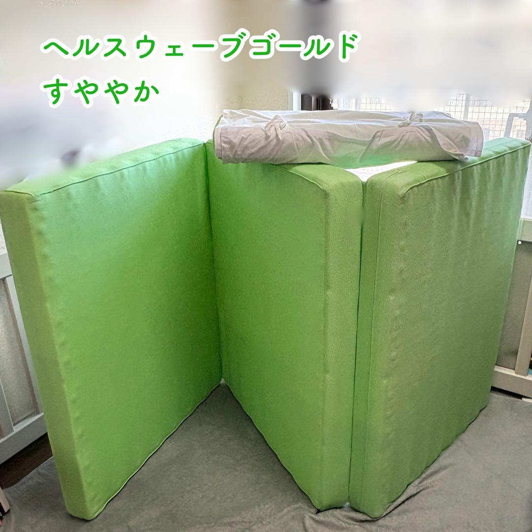 ヘルスウェーブゴールド ジュニア　& 専用キャリーバック ヘルスウェーブゴールド すややかD.C.Version - カイロプラクティック