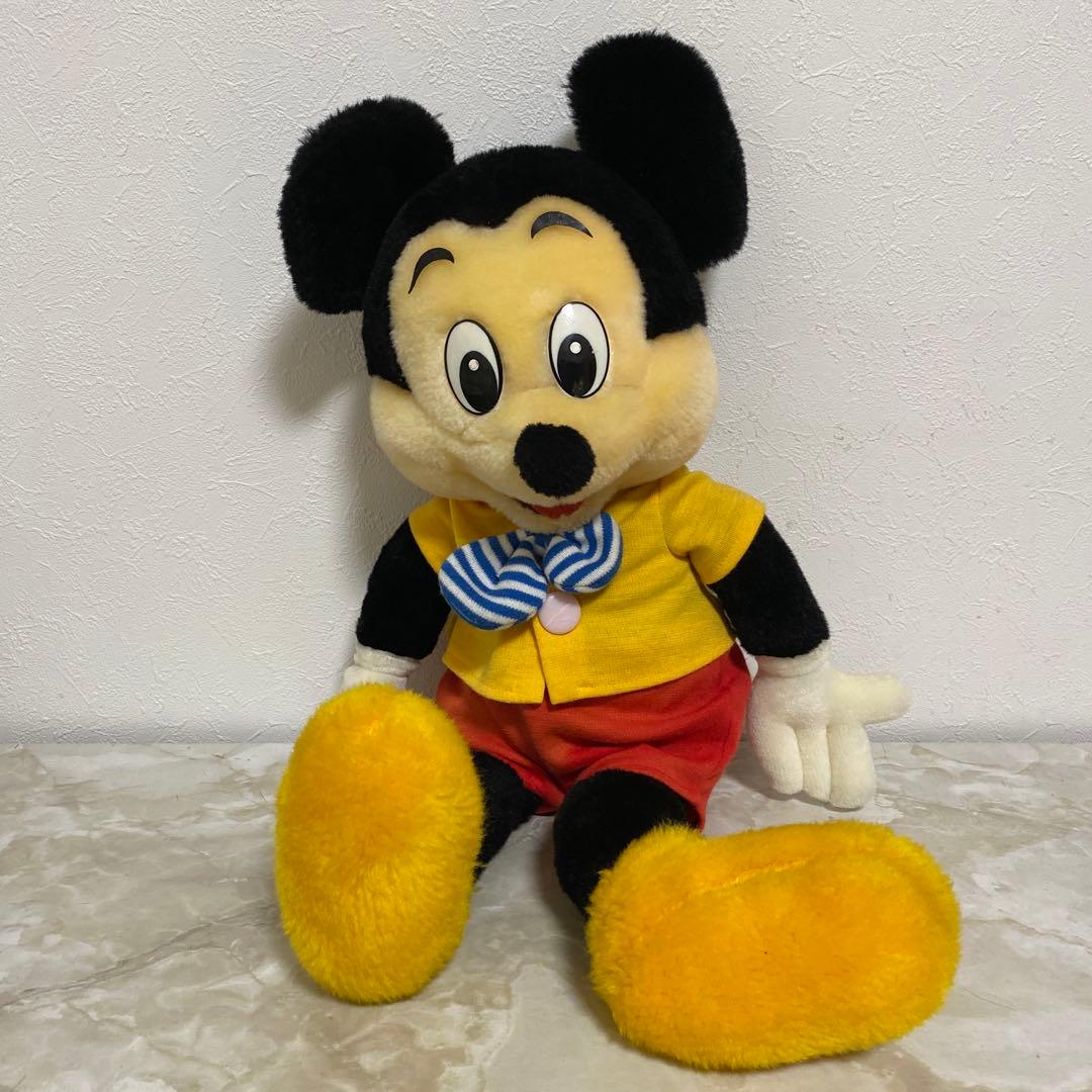 東京ディズニーランド開園当時物 ミッキーマウスぬいぐるみ 特大サイズ
