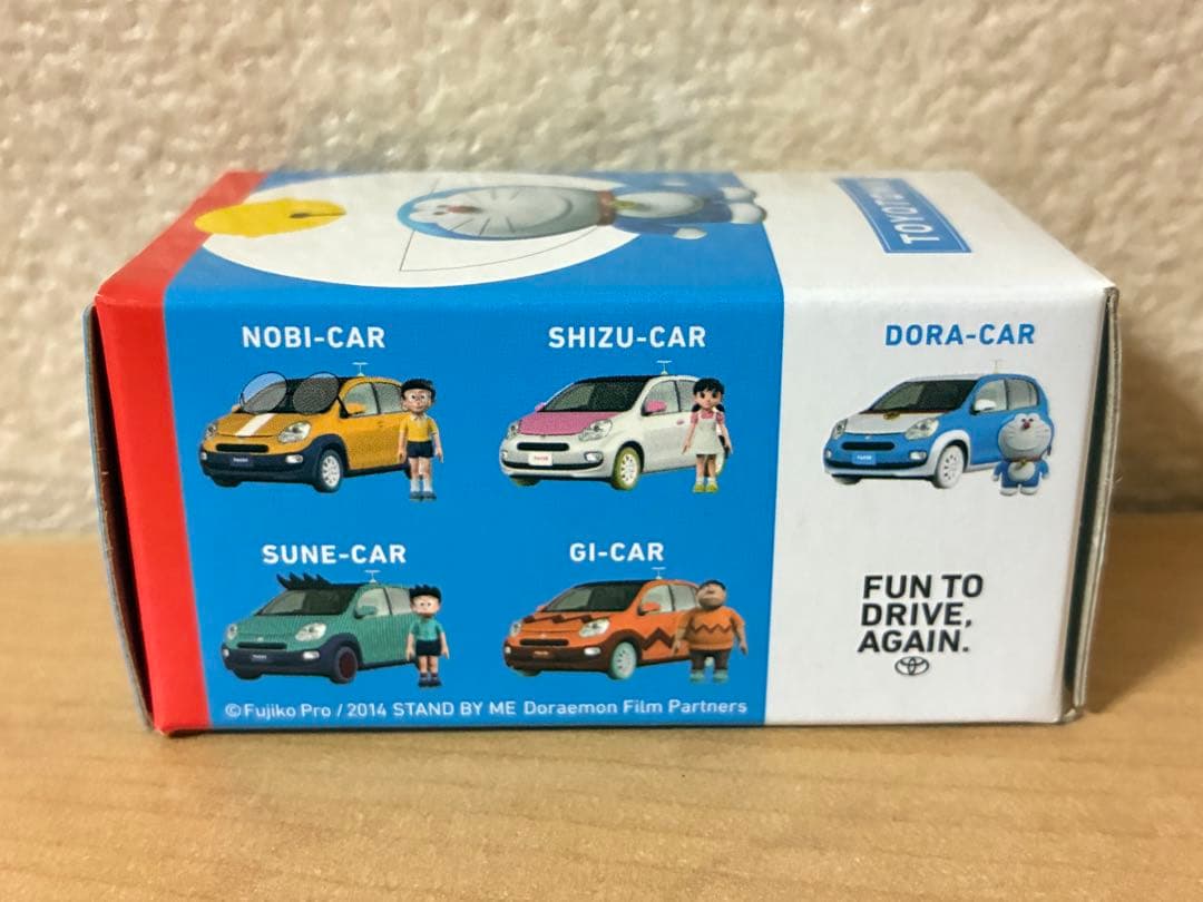 トヨタ ドラえもん ノア NOAH プルバックミニカー パッソ PASSO