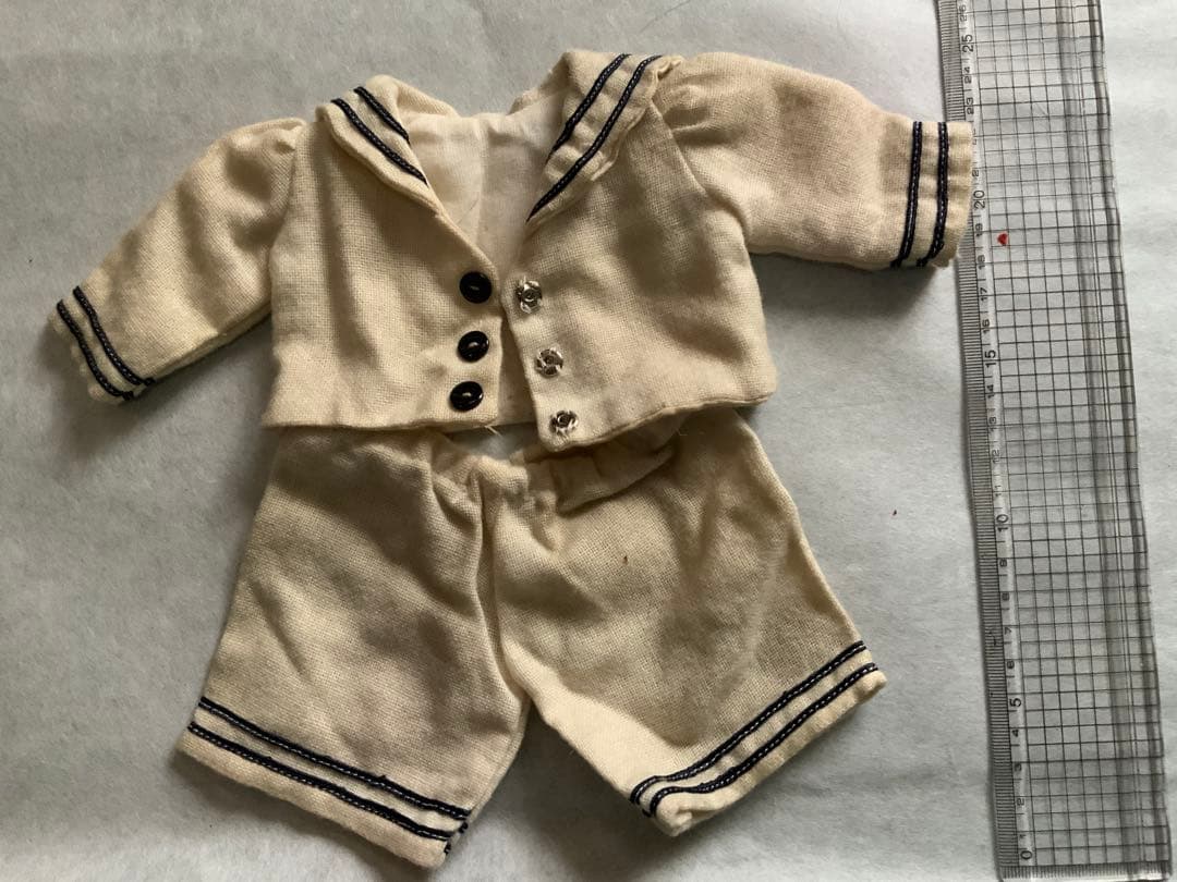 人形用の古い服 こどもエプロン www.cosaga.com