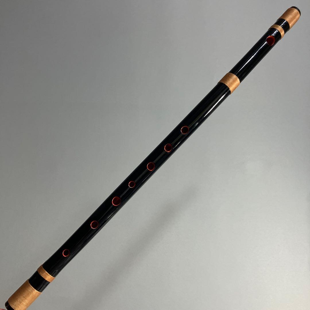 篠笛 四本調子G#管 CMR4-44 唄物 ドレミ調 天地糸巻 竹笛