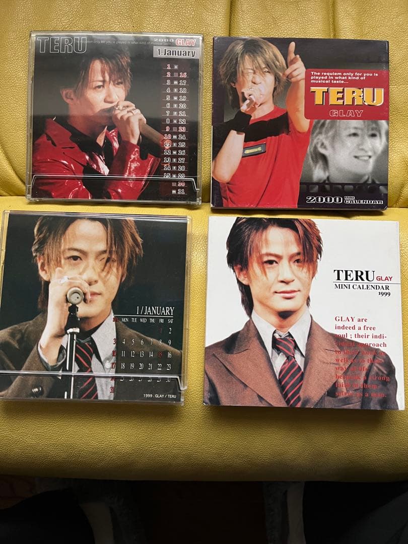 送料無料】GLAY TERU 1999年.2000年のミニカレンダー - メルカリ