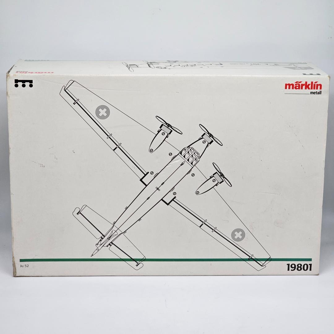 入手困難！メルクリン 19801 メタル製 ユンカース JU 52 航空機 - メルカリ