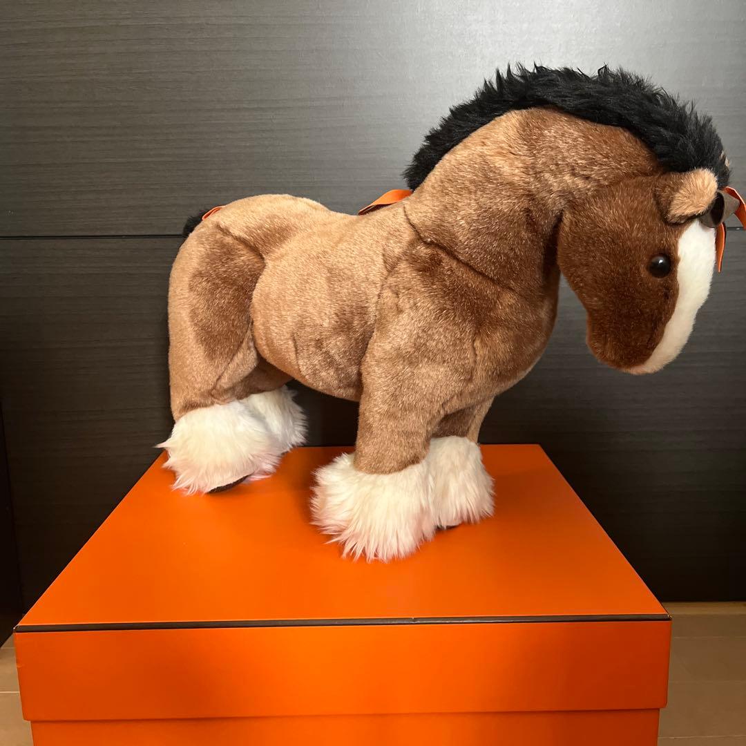 エルメス 馬 ぬいぐるみ エルミー HERMES エルメス エルミー PPM ぬいぐるみ 馬 エイミー 人形 (HERMES
