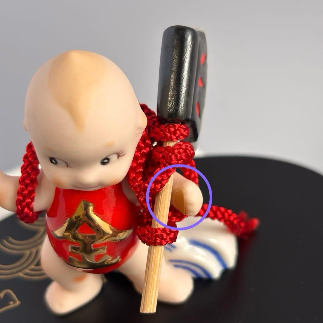 加藤工芸/キューピー歳時記/5月/金太郎/ローズオニール/フィギュア