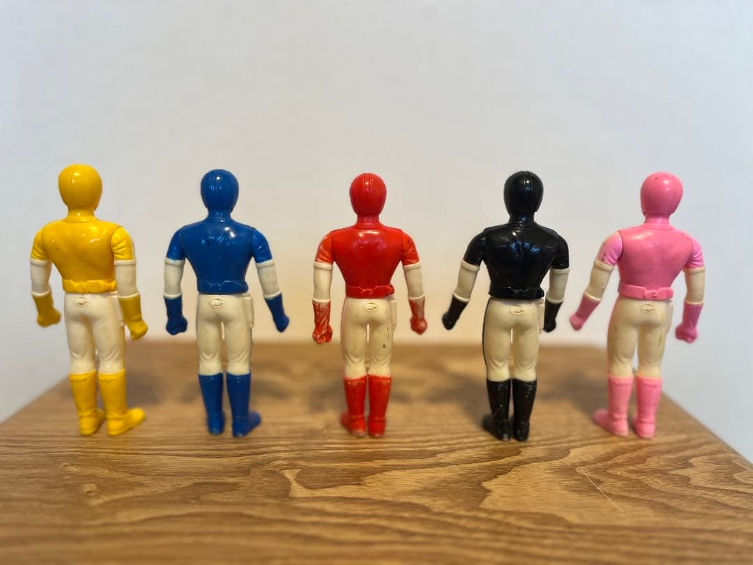 科学戦隊ダイナマン 5体セット ソフビ フィギュア スーパー戦隊