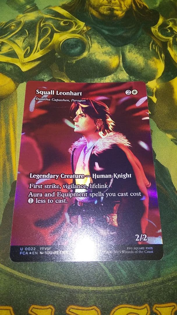 MTG FF スコール・レオンハート foil 継承史VIII 英語版 傷あり - メルカリ