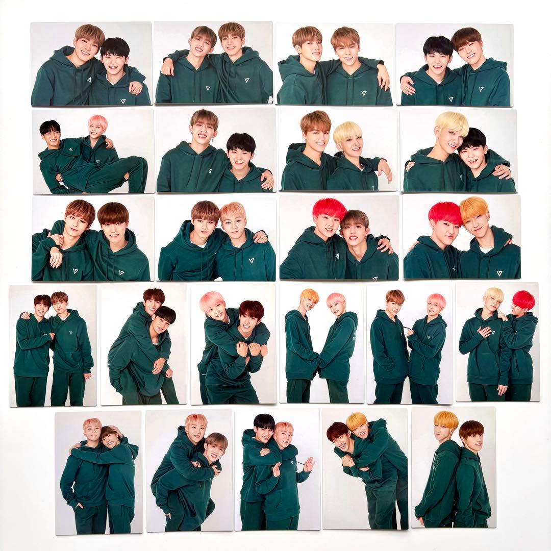 seventeen svt 2018 ペア トレカ コンプリート 23枚売り