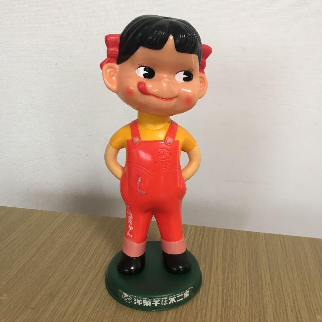 ペコちゃん 首振り人形 不二家 昭和レトロ 非売品 - メルカリ